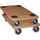 BigDean 2x Möbelroller Transportroller 250kg Rollbrett MDF Möbel Hund Roller