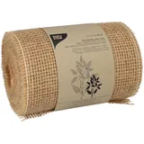 Papstar Dekoband Jute 10 m x 15 cm natur auf Rolle
