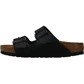 Birkenstock Arizona Naturleder schmal schwarz 41