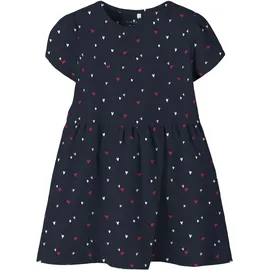 NAME IT Mädchen Nmffilla Ss Dress Box Pb, Dark Sapphire, 104 cm - 104