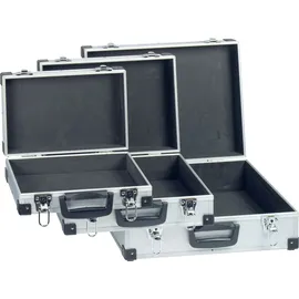 Trendline Werkzeugkoffer 3er Set unbestückt grau