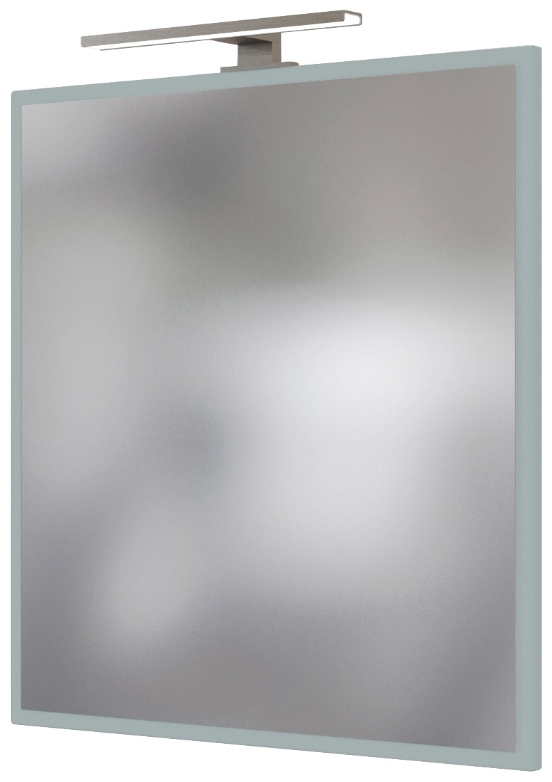 Spiegelpaneel HELD MÖBEL "Matera" Spiegel Gr. B/H/T: 60 cm x 64 cm x 2 cm, grün Dekospiegel