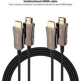 NANOCABLE HDMI-Kabel 2.1 Stecker/Stecker 30 m Schwarz