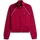 Tommy Hilfiger Yoga-Sweatjacke TOMMY JEANS "TJW BADGE TRACK JACKET EXT", Damen, Gr. M (38), lavish cerise, Sweatware, Obermaterial: 89% Polyester, 11% Elasthan, unifarben mit Farbeinsatz, angesetztes Bündchen, Sweatjacken