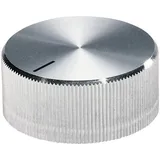 OKW A1418261 A1418261 Drehknopf mit Knopfmarkierung Aluminium (Ø x H) 17.8 mm x 12 mm 1 St.