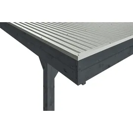 SKANHOLZ Friesland Hybrid Set 11 3,14 x 5,55 m anthrazit inkl. Rück- und Seitenwände