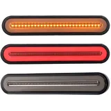 Neuer, Hochbelastbarer Lkw-anhänger Mit 100 Zweifarbigen Led-brems- Und Blinklichtern (eine Einheit) Ab Sofort Verfügbar.