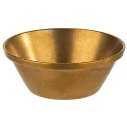 APS Dipschälchen, 6er Set 40721 , Maße (Ø x H): 6 x 2,5 cm, Farbe gold