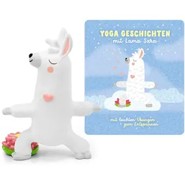 Tonies Hörspielfigur Yoga-Geschichten mit Lama Sara blau