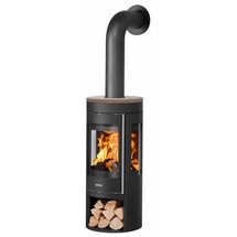 Justus Mino Trios 2.0 Stahl schwarz/Abdeckplatte Keramik grappa