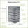 Prosperplast Regenwasserbehälter Aqua Tower 450 l hellgrau