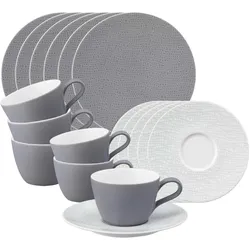 Seltmann Weiden Life Fashion Kaffeeservice 18-teilig - Elegant Grey