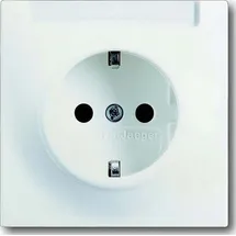 Busch-Jaeger Steckdoseneinsatz 1 Weiß 1 St.