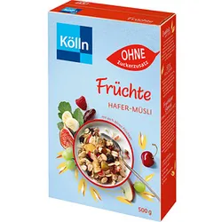 Kölln Frucht ohne Zucker Müsli 500,0 g