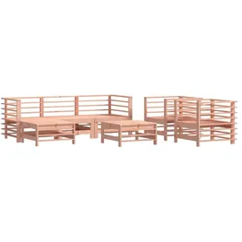 vidaXL Garten-Lounge-Set 7-tlg. Massivholz Douglasie braun