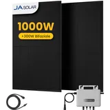 EcoFlow Balkonkraftwerk Bifazial 800 W inkl. 800 W EcoFlow Wechselrichter