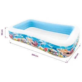 Intex Swim Center Family Tropical Reef 305 x 183 x 56 cm