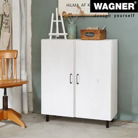 Wagner Möbelbein/Systemrohr TENO - Ø 30 x 87 mm, individuell kombinierbar, Stahl, schwarz, Tragkraft 50 kg - 12101201