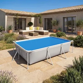 Tectake Pool-Solarfolie Blau 300x200 cm
