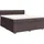 vidaXL Boxspringbett 180 x 200 cm Dunkelbraun