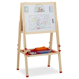 Relaxdays Doppelseitige Standtafel für Kinder (310700)