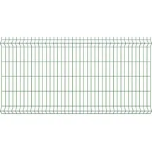 Tetzner & Jentzsch Strong Stabmattenzaun grün Einstabmatte 200x103 cm mit 2 V-Sicken Gartenzaun neu - Grün