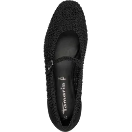 TAMARIS Ballerina Damen Elegant schwarz,EU 39