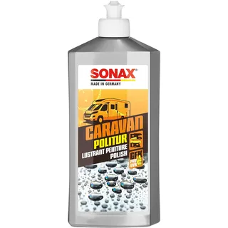 Sonax CARAVAN Politur (500 ml) zum Glätten verwitterter Oberflächen und Auffrischen matter Farben | Art-Nr. 07022000