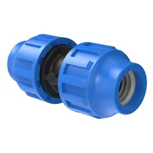 Kirchhoff Verbindungsstück 25 mm Kunststoff schwarz