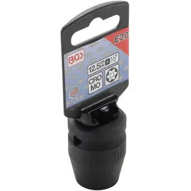 BGS Kraft-Steckschlüssel-Einsatz E-Profil 12,5 mm (1/2") SW E20