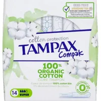 Tampax COTTON SUPER COMPAK