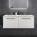 Ideal Standard i.life B Waschtischunterschrank 120 cm mit 2 Auszüge, weiß matt