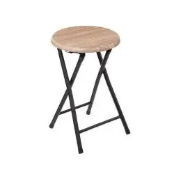Klappbarer Holzhocker Ibor
