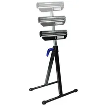Helo24 Klappbock Kunststoff/Stahl 67-106 cm schwarz mit Rollen