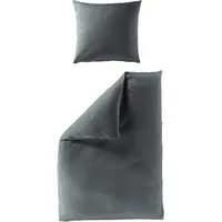 BIERBAUM Bettwäsche »Biber Uni, 2 Stk., tlg. Schlichtes Unidesign: