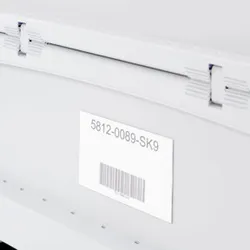 Bito Etikettenhalter SL-ET2 B240xH168 mm PP US-Schweißung, grau