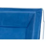 Liner - Vinyl-Schutzfolie - die Schutzwanne für Ihr Wasserbett - Höhe innen: 10-12 cm gerade - alle Wasserbettgrößen z.B. 120x200 cm