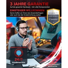 Greed Ultra V2 Desktop-PC AMD Ryzen 7 5700G 4,6 GHz 32 GB RAM 1 TB SSD + 1 TB HDD Windows 11 Pro