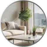 CLP Wandspiegel Elsie 45 x 45 cm Silber