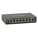Netgear GS308EPP Switch 8 Port Gigabit Ethernet LAN Switch PoE+ 123W Plus (Managed Netzwerk Switch PoE mit IGMP Snooping, QoS, VLAN, lüfterloses Metallgehäuse)