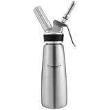 Clanmacy Sahnesyphon 500ml Edelstahl Sahnespender Profi Rostfrei Sahnesyphon Schlagsahne, (1-tlg)