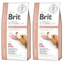 Brit gf Tiernahrung Hund Nieren 2x12kg