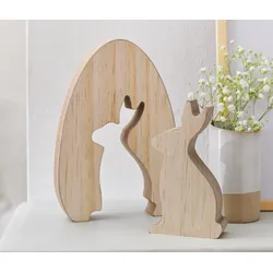 Tchibo - Deko-Hase - naturfarben