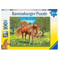 Ravensburger Puzzle Pferdeglück auf der Wiese (10577)