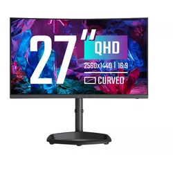 Cooler Master GM27QP 27” Curved QHD 240Hz VA Gaming Monitor