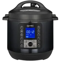 First Austria Multikocher grau/schwarz 6,0 l