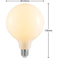 ARCCHIO LED-Lampe E27 6W 2.700K G125 opal