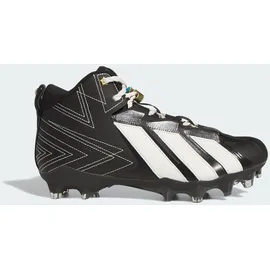adidas Adizero Chaos II Rodeo American Football Lineman Softspike - Core Black / Off White / Matte Gold - 42 2/3