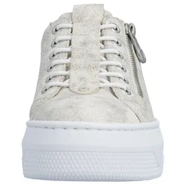 Rieker Plateausneaker Damen Weiß 40