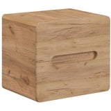 Lomadox Waschbeckenschrank LUTON-56-CRAFT Wotan Eiche Nb.. Nb. 2 Softclose-Schubkästen 60/53/46 cm braun 60 cm x 53 cm x 46 cm